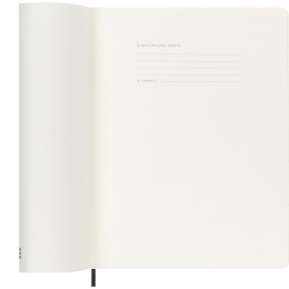 Kalender 12M Weekly Notebook 2027 Softcover XL Black  i gruppen Papir & Blokke / Kalendere / 12 mdr kalendere hos Pen Store (137467)