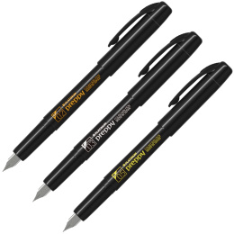 Preppy Black Edition Fyldepen i gruppen Penne / Fine Writing / Fyldepenne hos Pen Store (137474_r)