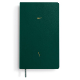 Kalender Quarterly Planner 2027 Shades of Green i gruppen Papir & Blokke / Kalendere / 12 mdr kalendere hos Pen Store (137525)