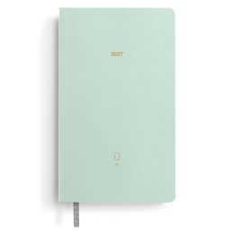 Kalender Quarterly Planner 2027 Shades of Green i gruppen Papir & Blokke / Kalendere / 12 mdr kalendere hos Pen Store (137525)
