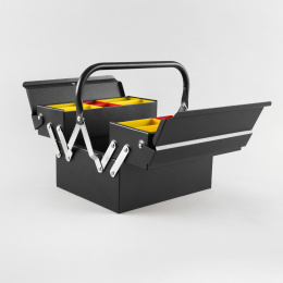 Toolbox Atena Black i gruppen Hobby & Kreativitet / Organisere / Oppbevaringsbokser hos Pen Store (137545)