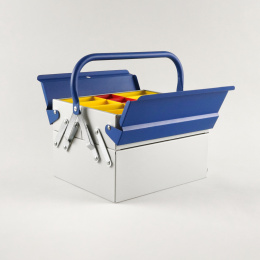 Toolbox Atena Grey/Blue i gruppen Hobby & Kreativitet / Organisere / Oppbevaringsbokser hos Pen Store (137548)