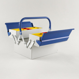 Toolbox Atena Grey/Blue i gruppen Hobby & Kreativitet / Organisere / Oppbevaringsbokser hos Pen Store (137548)