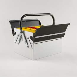 Toolbox Atena Grey/Black i gruppen Hobby & Kreativitet / Organisere / Oppbevaringsbokser hos Pen Store (137549)