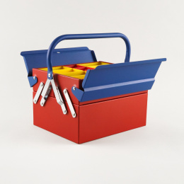Toolbox Atena Blue/Red i gruppen Hobby & Kreativitet / Organisere / Oppbevaringsbokser hos Pen Store (137551)