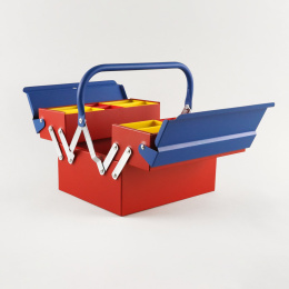 Toolbox Atena Red/Blue i gruppen Hobby & Kreativitet / Organisere / Oppbevaringsbokser hos Pen Store (137552)