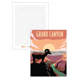 Color by Numbers: US National Parks i gruppen Hobby & Kreativitet / Bøger / Instruktionsbøger hos Pen Store (137576)