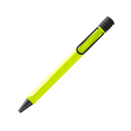 Safari Kuglepen Neon Yellow i gruppen Penne / Fine Writing / Kuglepenne hos Pen Store (137580)