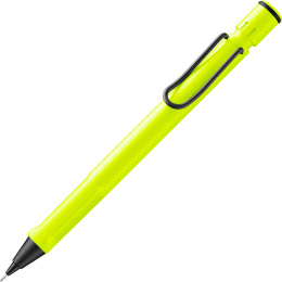 Safari Stiftblyant 0.5 Neon Yellow i gruppen Penne / Skrive / Stiftblyanter hos Pen Store (137582)