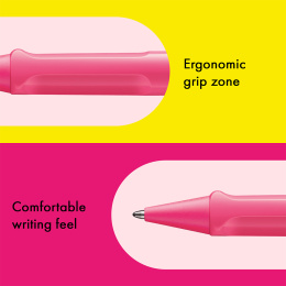 Safari Kuglepen Neon Pink i gruppen Penne / Fine Writing / Kuglepenne hos Pen Store (137586)