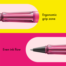 Safari Rollerball Neon Pink i gruppen Penne / Fine Writing / Rollerballpenne hos Pen Store (137587)