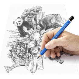 Blyant Mars Lumograph Jumbo i gruppen Penne / Skrive / Blyanter hos Pen Store (137592_r)