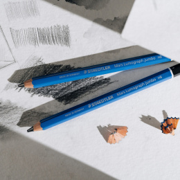 Blyant Mars Lumograph Jumbo i gruppen Penne / Skrive / Blyanter hos Pen Store (137592_r)