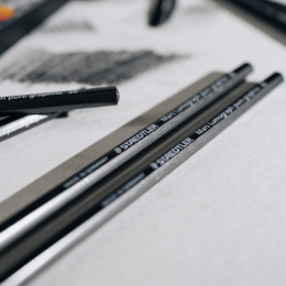 Grafitblyanter Mars Lumograph 6-sæt i gruppen Kunstnerartikler / Kridt og blyanter / Grafit og blyant hos Pen Store (137602)