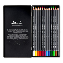 Akvarelblyanter Mars Lumograph 12-sæt i gruppen Penne / Kunstnerpenne / Akvarelblyanter hos Pen Store (137603)
