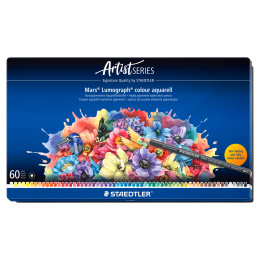 Akvarelblyanter Mars Lumograph 60-sæt i gruppen Penne / Kunstnerpenne / Akvarelblyanter hos Pen Store (137606)