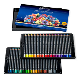 Akvarelblyanter Mars Lumograph 60-sæt i gruppen Penne / Kunstnerpenne / Akvarelblyanter hos Pen Store (137606)