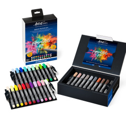 Pigment Arts Big Brush Pen 30-sæt + i gruppen Penne / Kunstnerpenne / Penselpenne hos Pen Store (137632)