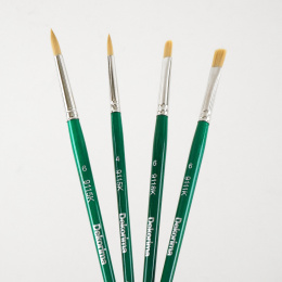 Syntetiske pensler Universal 4-sæt i gruppen Kunstnerartikler / Pensler / Akrylpensler hos Pen Store (137637)
