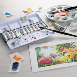 Horadam Aquarel Tube 5 ml 6-sæt i gruppen Kunstnerartikler / Kunstnerfarver / Akvarelmaling / Akvarelfarve i tube hos Pen Store (137786)