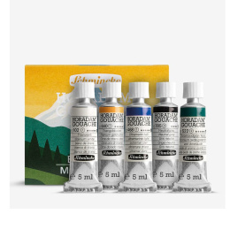 Horadam Gouache 5x5 ml Mountain Top i gruppen Kunstnerartikler / Kunstnerfarver / Gouache hos Pen Store (137805)