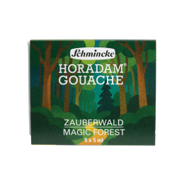 Horadam Gouache 5x5 ml Magic Forest i gruppen Kunstnerartikler / Kunstnerfarver / Gouache hos Pen Store (137807)
