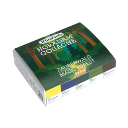 Horadam Gouache 5x5 ml Magic Forest i gruppen Kunstnerartikler / Kunstnerfarver / Gouache hos Pen Store (137807)