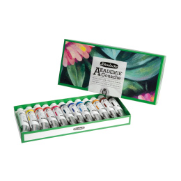 Akademie Gouache 12x20 ml i gruppen Kunstnerartikler / Kunstnerfarver / Gouache hos Pen Store (137808)