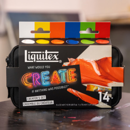 Akrylmaling Basics Creator's Set 6x22 ml i gruppen Kunstnerartikler / Kunstnerfarver / Akrylmaling hos Pen Store (137828)