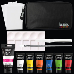 Akrylmaling Basics Creator's Set 6x22 ml i gruppen Kunstnerartikler / Kunstnerfarver / Akrylmaling hos Pen Store (137828)