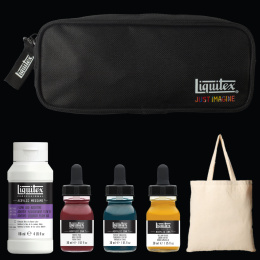 Akrylblæk Professional Staining Set 3 x 30 ml i gruppen Kunstnerartikler / Kunstnerfarver / Akrylmaling hos Pen Store (137829)
