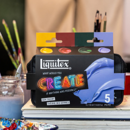 Akrylmaling Basics Gem Theory Set 4 x 118 ml i gruppen Kunstnerartikler / Kunstnerfarver / Akrylmaling hos Pen Store (137832)