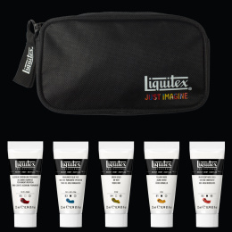 Akrylmaling Pro Heavy Body Retro Luxe Set 5 x 22 ml i gruppen Kunstnerartikler / Kunstnerfarver / Akrylmaling hos Pen Store (137835)