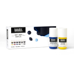Akrylmaling Soft Body Mixing Set 6x22 ml i gruppen Kunstnerartikler / Kunstnerfarver / Akrylmaling hos Pen Store (137837)