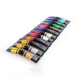 Akrylmaling Basics Set 24x22 ml i gruppen Kunstnerartikler / Kunstnerfarver / Akrylmaling hos Pen Store (137849)