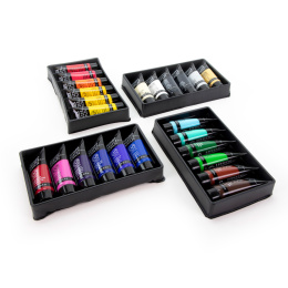 Akrylmaling Basics Set 24x22 ml i gruppen Kunstnerartikler / Kunstnerfarver / Akrylmaling hos Pen Store (137849)