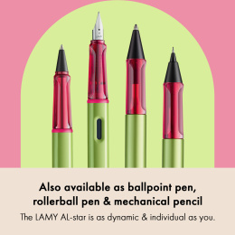 AL-star Fyldepen Disco i gruppen Penne / Fine Writing / Fyldepenne hos Pen Store (137873_r)