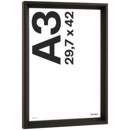 Træramme Espresso 29,7x42 cm A3 i gruppen Hobby & Kreativitet / Organisere / Rammer / Brune rammer hos Pen Store (137897)