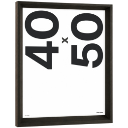 Træramme Espresso 40x50 cm i gruppen Hobby & Kreativitet / Organisere / Rammer / Brune rammer hos Pen Store (137898)