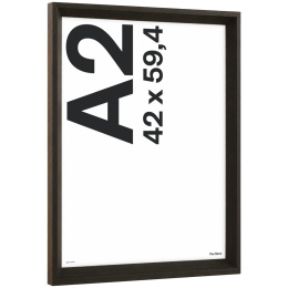 Træramme Espresso 42x59,4 cm A2 i gruppen Hobby & Kreativitet / Organisere / Rammer / Brune rammer hos Pen Store (137899)