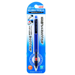 Stiftblyant Kuru Toga M5-452 0,5 mm Blå i gruppen Penne / Skrive / Stiftblyanter hos Pen Store (137919)