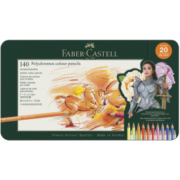 Farveblyanter Polychromos sæt 140 stk  i gruppen Penne / Kunstnerpenne / Farveblyanter  hos Pen Store (137959)