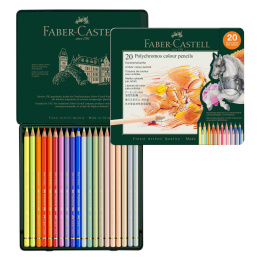 Farveblyanter Polychromos sæt 20 stk  i gruppen Penne / Kunstnerpenne / Farveblyanter  hos Pen Store (137960)