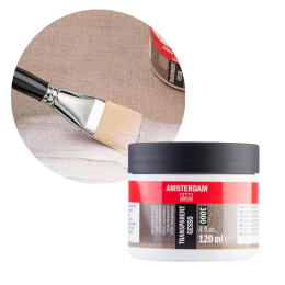 Transparent gesso 3000 120 ml i gruppen Kunstnerartikler / Malermedier og lak / Gesso og primer hos Pen Store (137979)