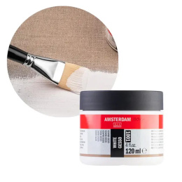 White gesso 1001 120 ml i gruppen Kunstnerartikler / Malermedier og lak / Gesso og primer hos Pen Store (137980)