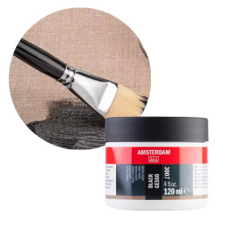 Black gesso 3007 120 ml i gruppen Kunstnerartikler / Malermedier og lak / Gesso og primer hos Pen Store (137983)
