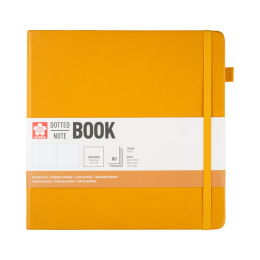 Notebook 20x20 cm Hard Cover Japanese Kerria Dotted i gruppen Papir & Blokke / Skriv og noter / Notesbøger hos Pen Store (137994)