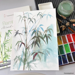 Mixed Media Bamboo 265g 8x10,5 cm i gruppen Papir & Blokke / Kunstnerblokke / Mixed media-blokke hos Pen Store (137995)