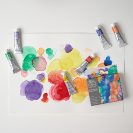 Professional Akvarelfarve Tube 5 ml Winsor 6-sæt i gruppen Kunstnerartikler / Kunstnerfarver / Akvarelmaling / Akvarelfarve i tube hos Pen Store (138003)