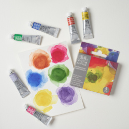 Professional Akvarelfarve Tube 5 ml Revival 6-sæt i gruppen Kunstnerartikler / Kunstnerfarver / Akvarelmaling / Akvarelfarve i tube hos Pen Store (138004)
